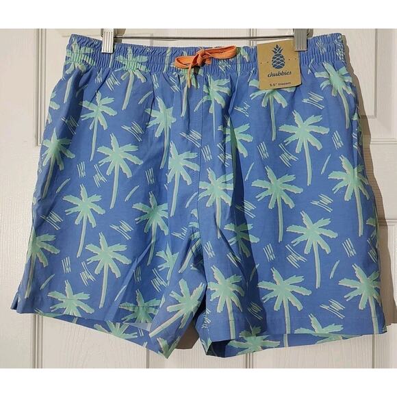 chubbies Other - Men's Chubbies The Frond Burgundy’s 5.5" Classic Swim Trunks Shorts - XL NWT